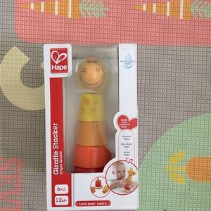 New Hape giraffe stacker toy 12m+